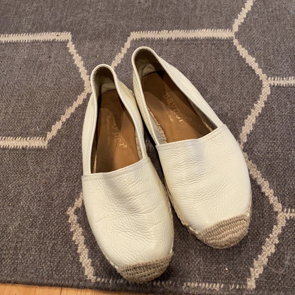 Anthropologie Maypol leather espadrilles